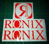 Ronix Original Logo Sticker - Orange