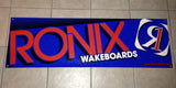 Ronix Blue Wakeboard Factory Banner