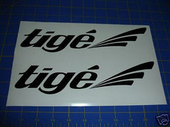 Tige Boats Decal Sticker - Black