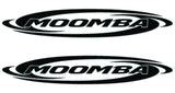 Moomba Boats Decal Sticker - Black