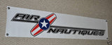 Air Nautiques White with Black Banner