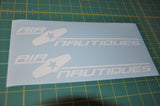 Air Nautique Decal Sticker - White