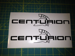 Ski Centurion Boats Decal Sticker - Black
