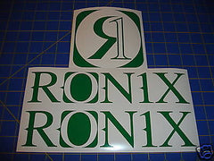 Ronix Original Logo Sticker - Green