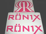 Ronix Parks Logo Sticker - Pink