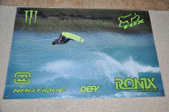 Ronix Danny Harf Green Wakeboard Banner